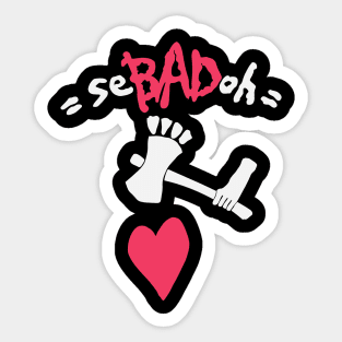 Sebadoh as worn by kurt cobain Sticker